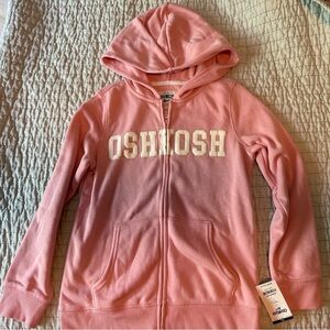 New OshKosh B'gosh Pink Kids Zip-Up Hoodie